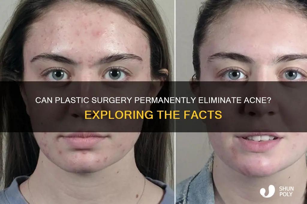 does plastic surgery get rid of acne