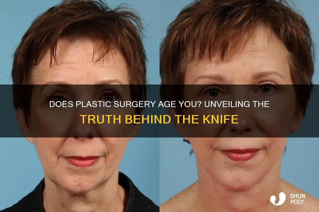 does plastic surgery make you look older