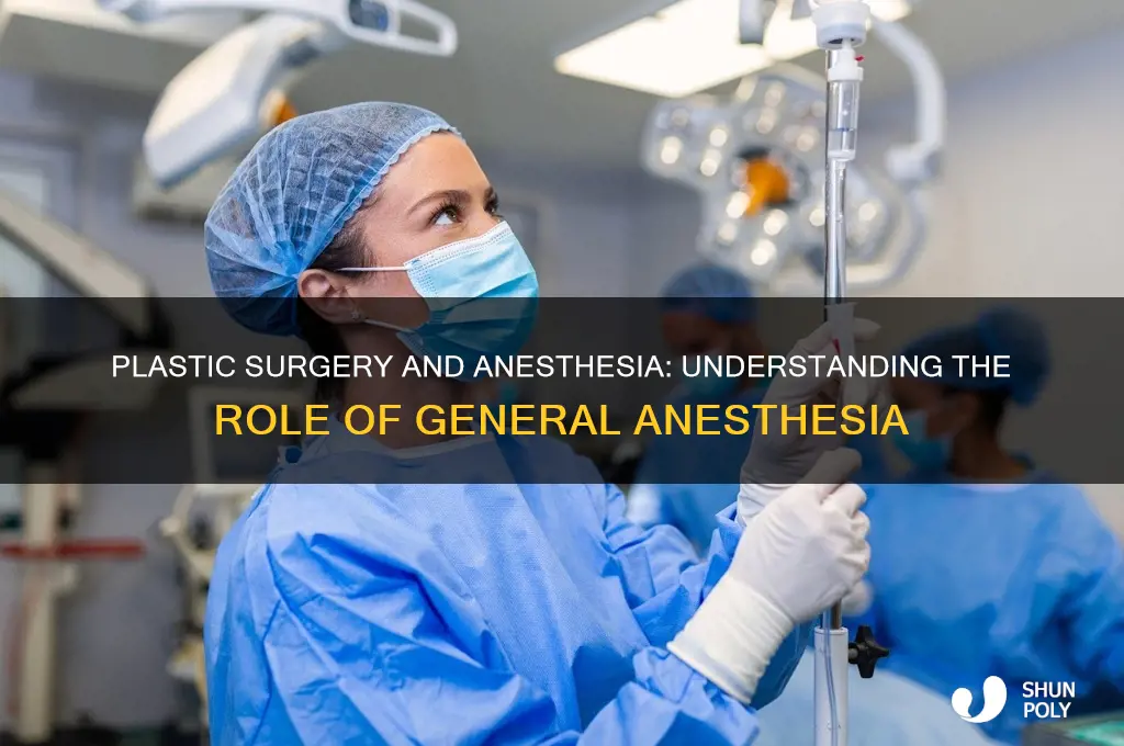 does plastic surgery require general anesthesia