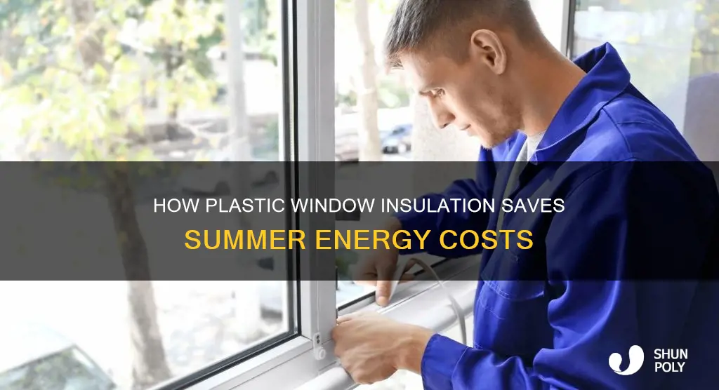 does plastic window insulation help in summer