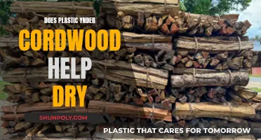 How Plastic Tarps Help Dry Cordwood