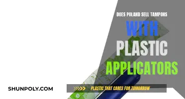 Poland's Plastic Applicator Tampons: Availability and Impact