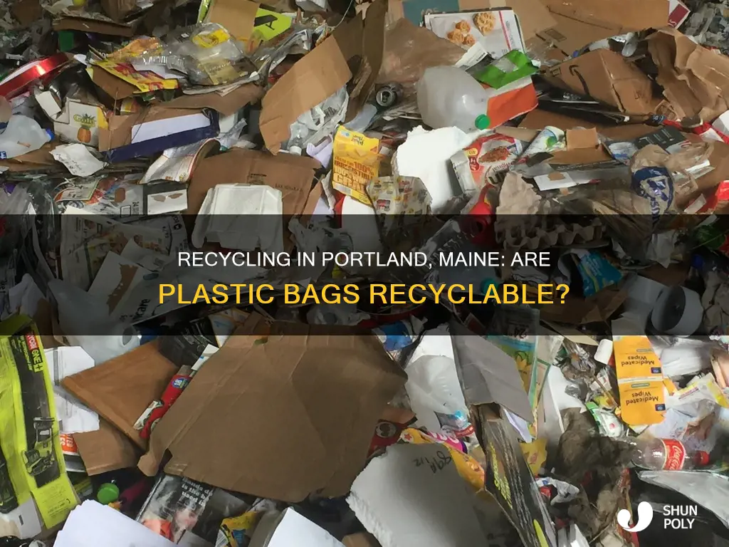 does portland maine recycle 4 plastic
