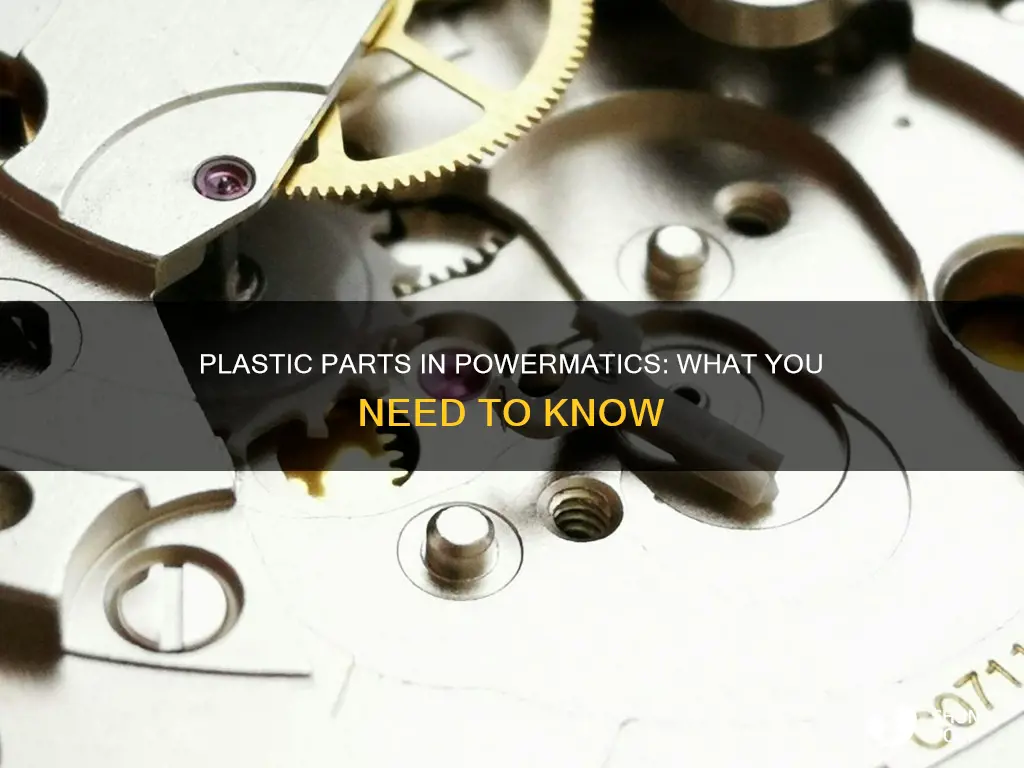 does powermatic 80 have plastic parts
