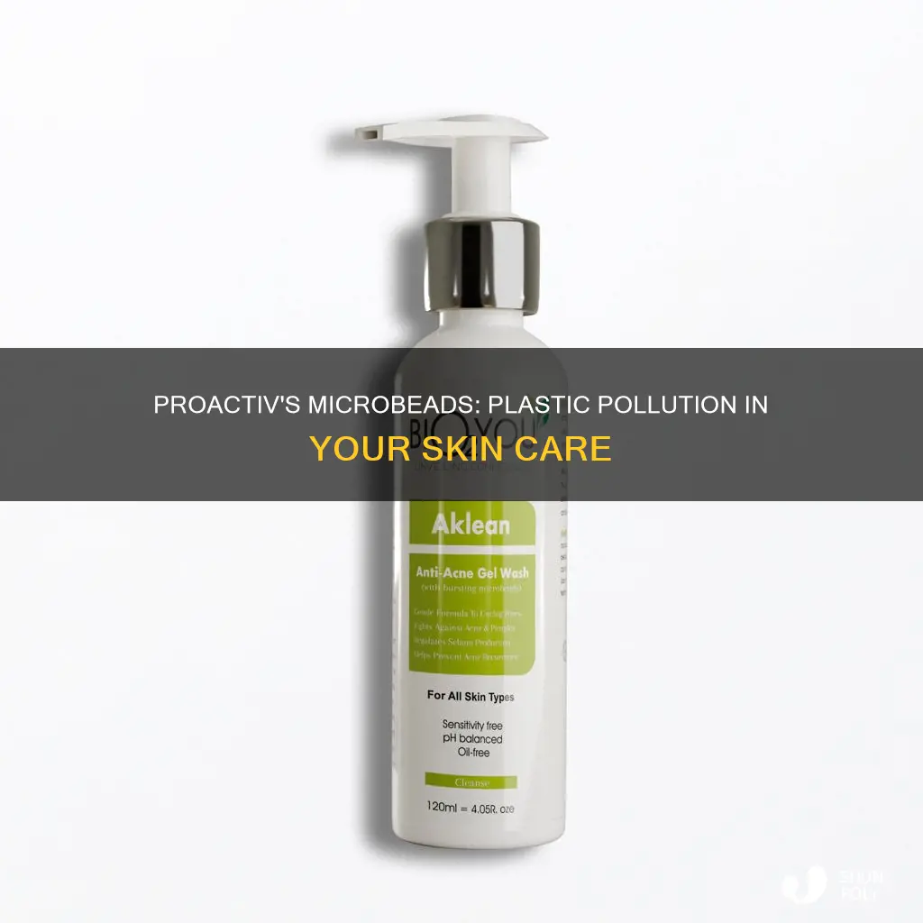 does proactiv contain plastic microbeads