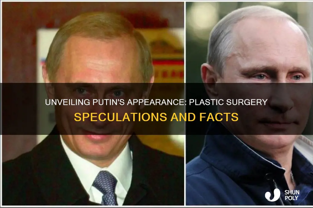does putin get plastic surgery