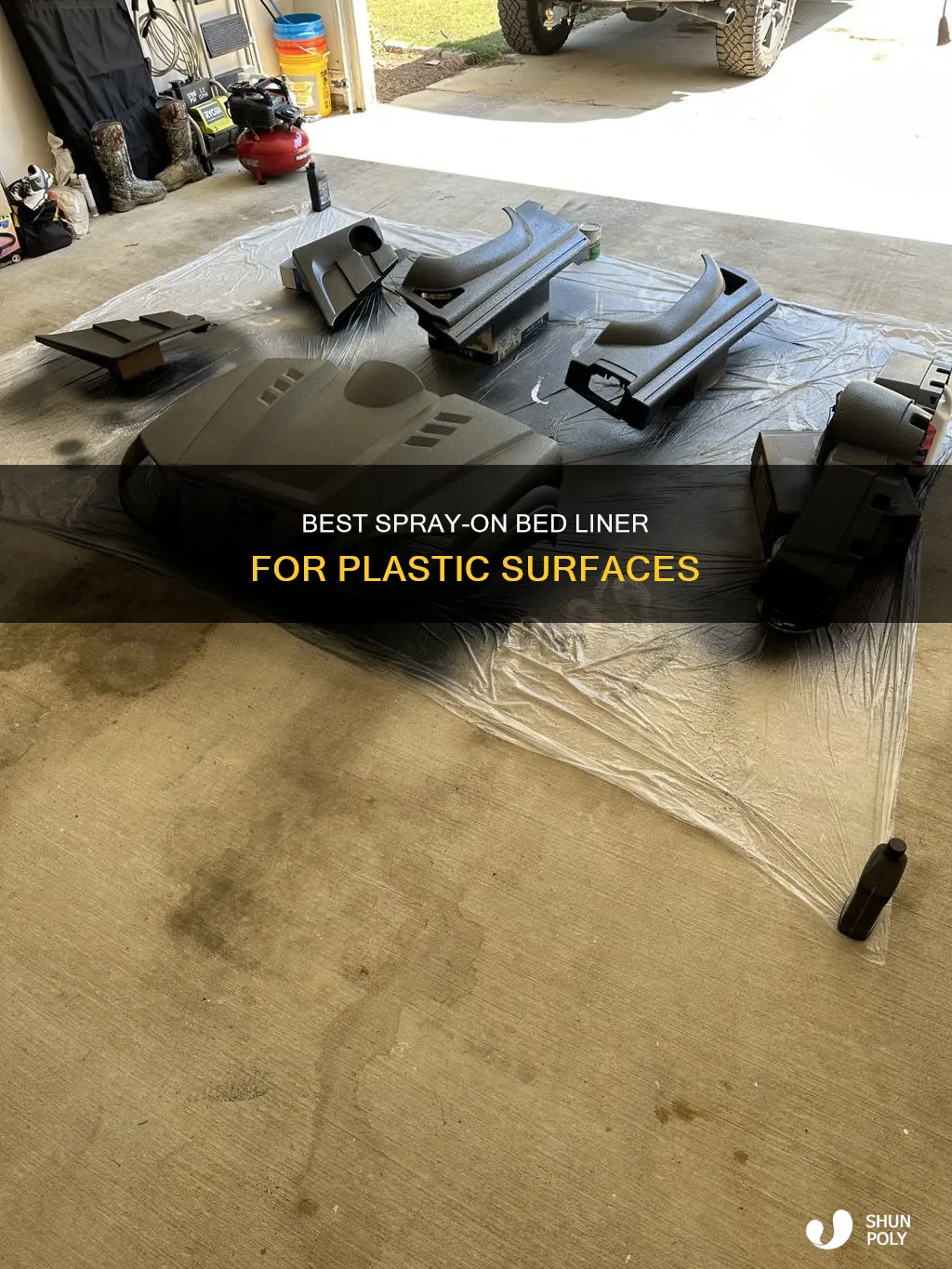 does raptor liner stick to plastic