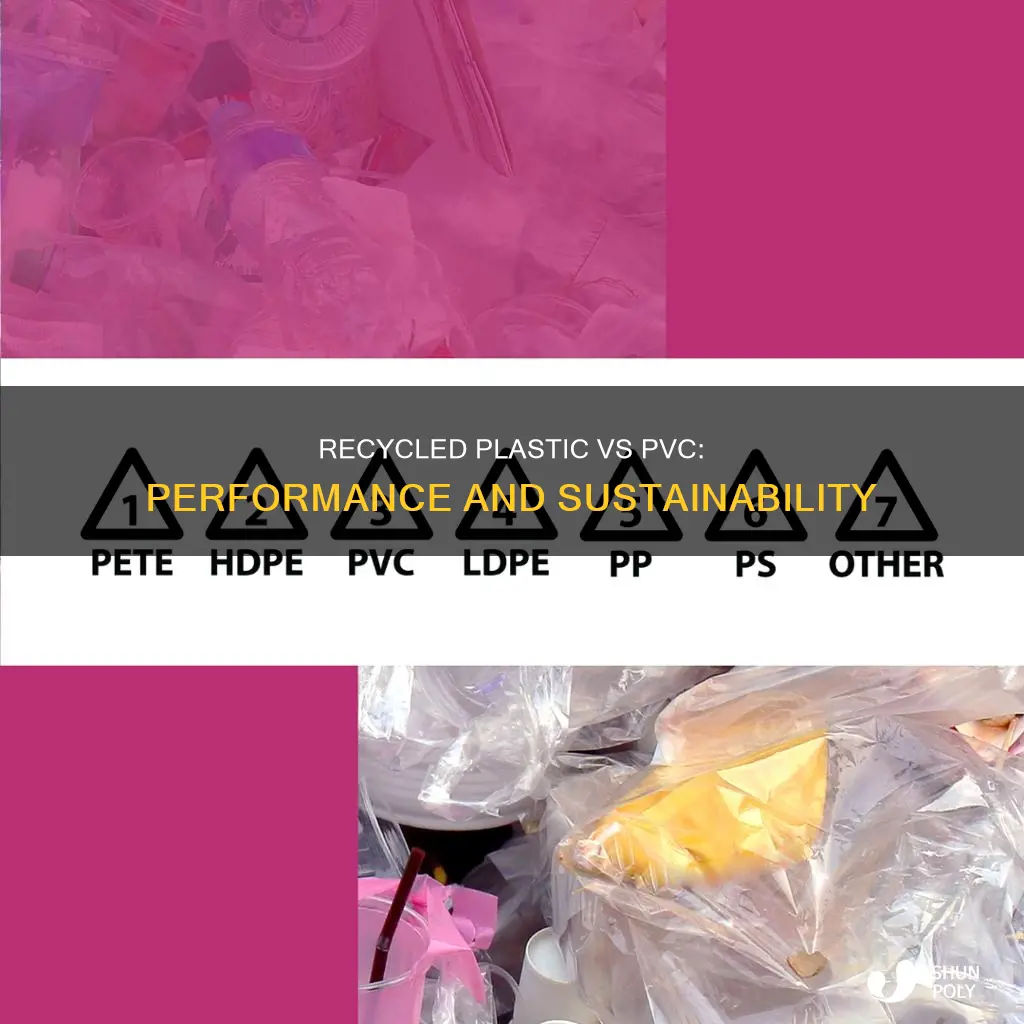 does recycle plastic perform as well as pvc