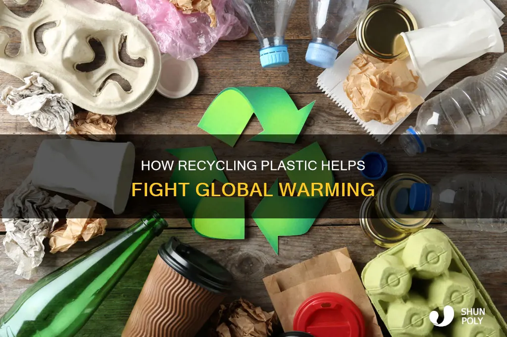 does recycling plastic help global warming