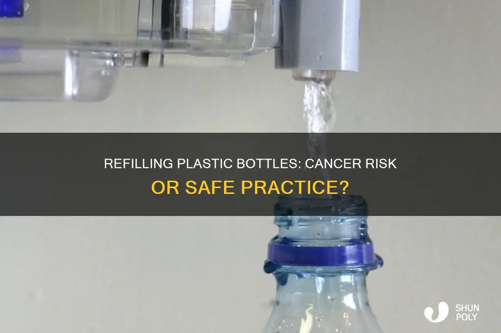 does refilling plastic bottles cause cancer