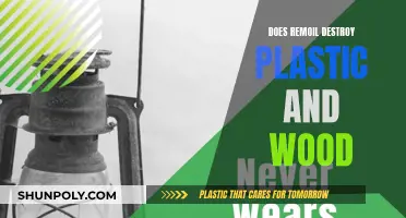 How Remoil Affects Plastic and Wood