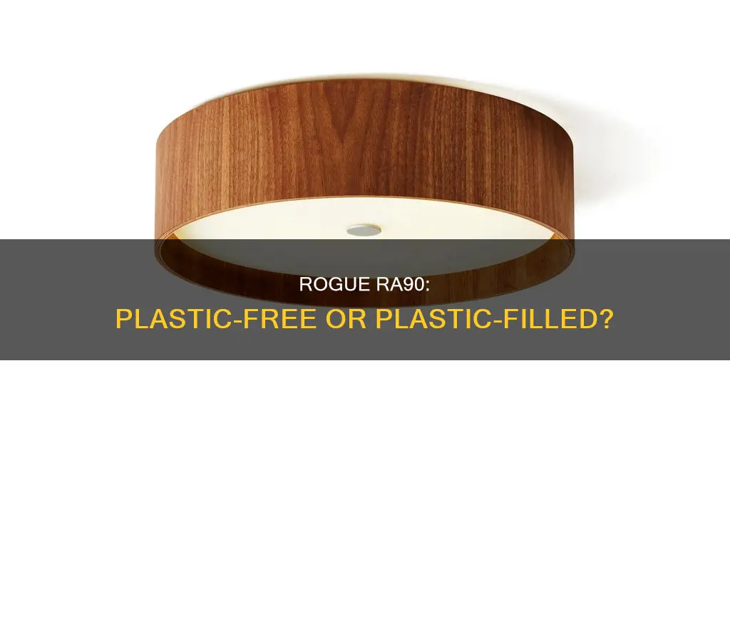 does rogue ra90 contain plastic