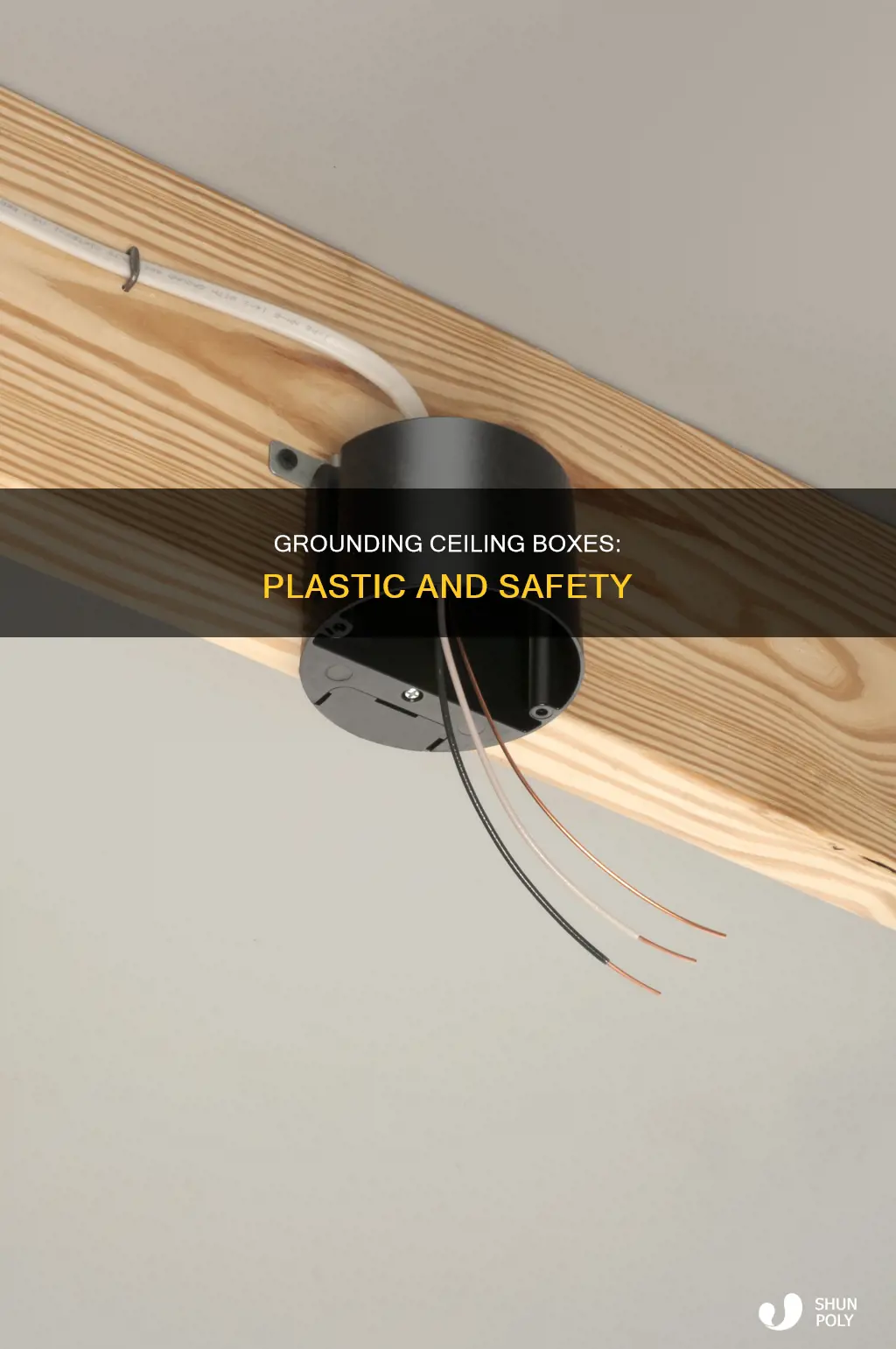 does round ceiling box plastic need ground