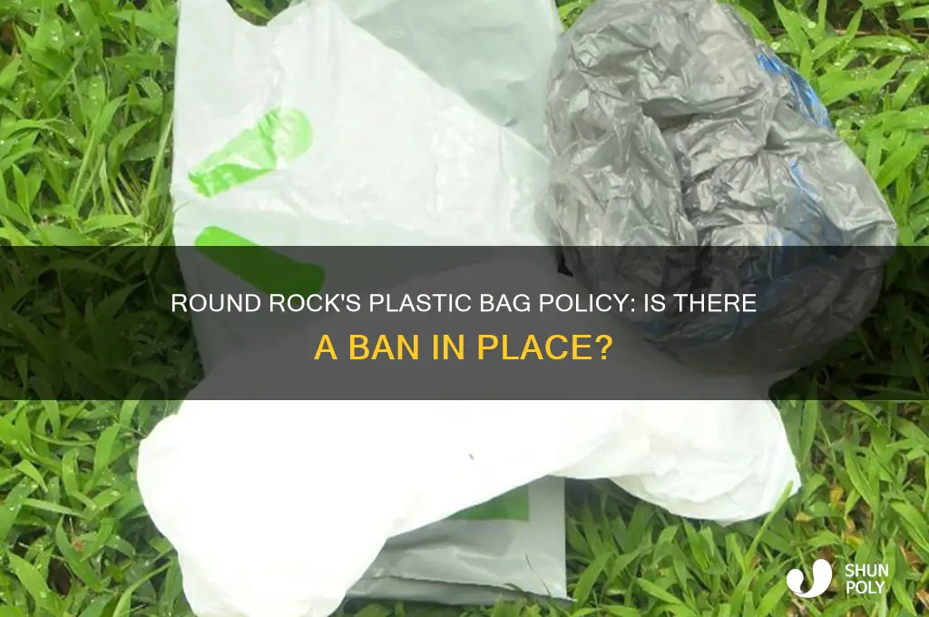 does round rock have a plastic bag ban