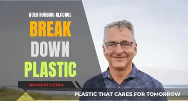 How Alcohol Affects Plastic: A Breakdown