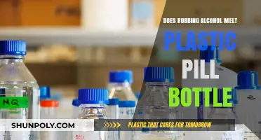 Rubbing Alcohol and Plastic Pill Bottles: Does It Cause Melting?
