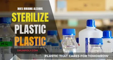 Sterilizing Plastic with Alcohol: Does It Work?