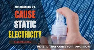 How Rubbing Plastic Creates Static Electricity