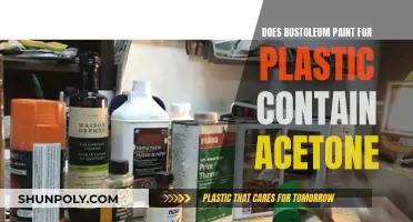 Rustoleum Paint for Plastic: Acetone-Free Solution?