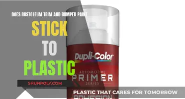 Rust-Oleum Trim and Bumper Paint: Sticks to Plastic?