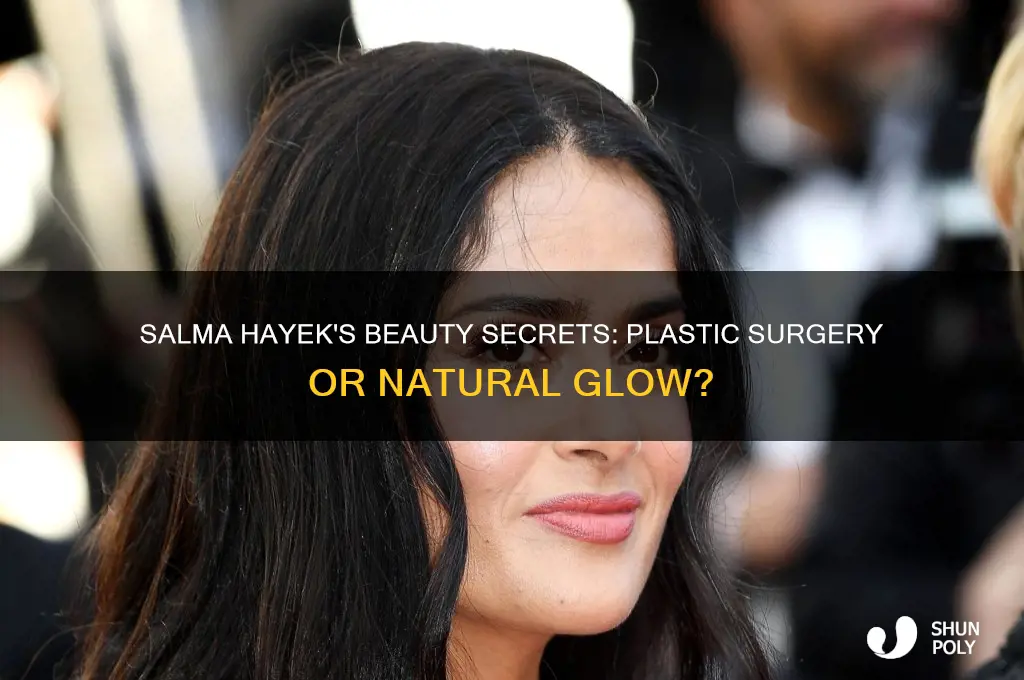 does salma hayek have plastic surgery