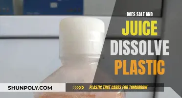 How Salt and Juice Affect Plastic