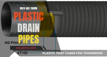 Salt's Effect on Plastic Drain Pipes