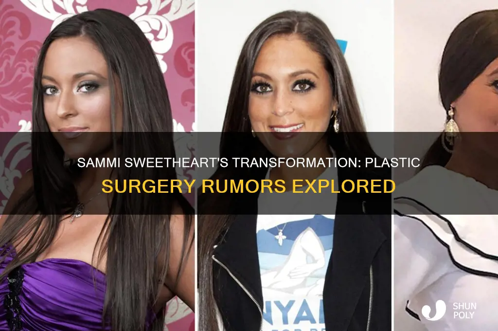 does sammi from jersey shore have plastic surgery