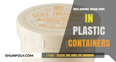 Shaving Cream Packaging: Plastic Containers?
