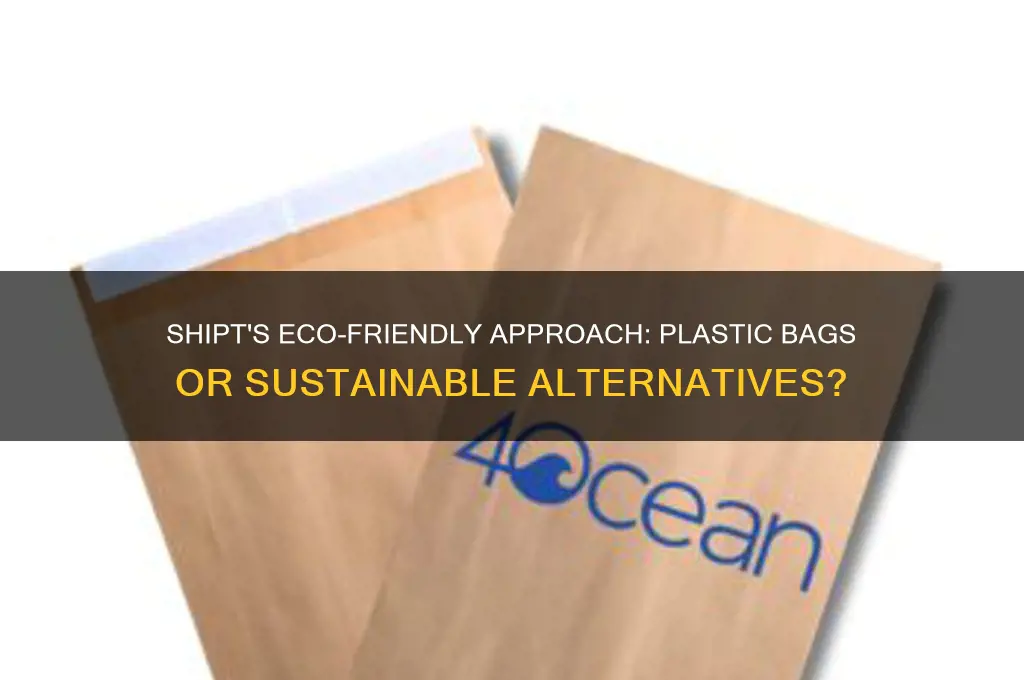 does shipt use plastic bags