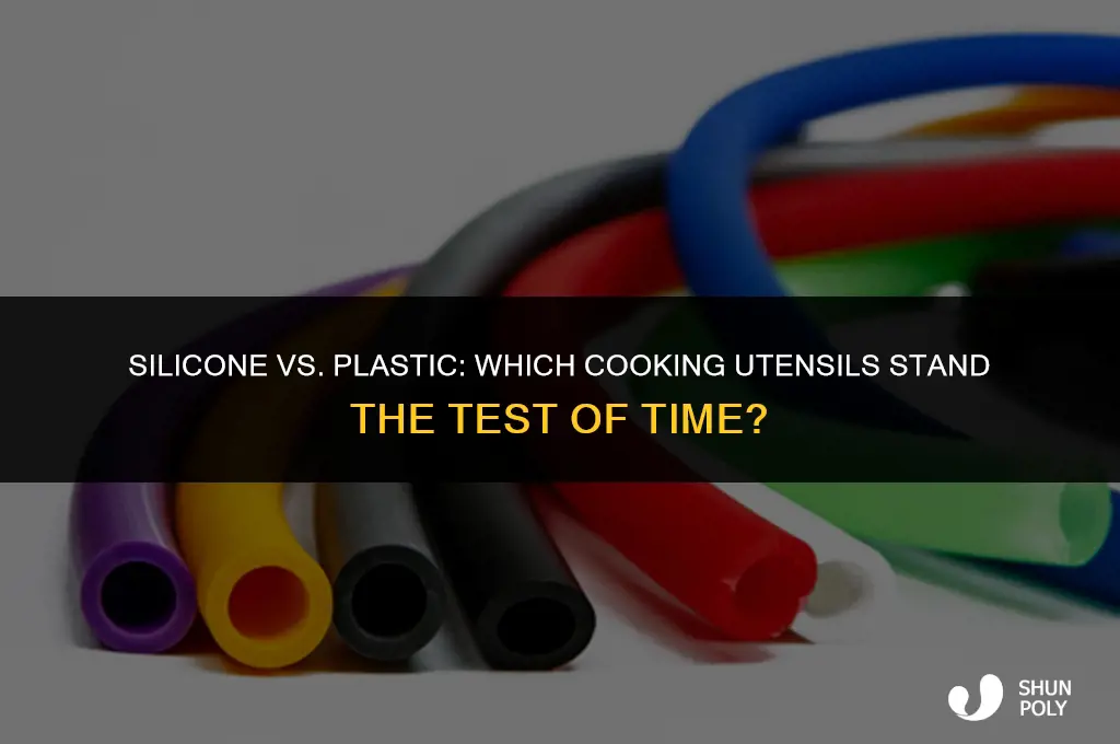 does silcone cooking untensils last longer than plastic