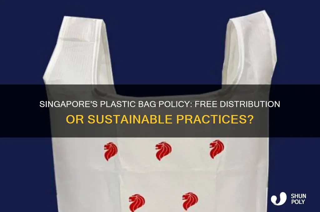 does singapore give out plastic bag