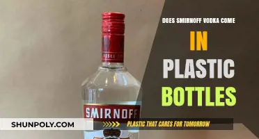 Smirnoff Vodka Packaging: Plastic Bottles or Glass Only?