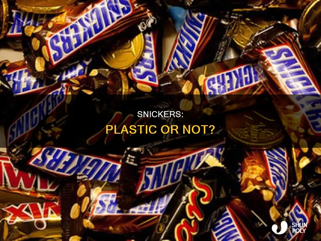 does snickers have plastic in it