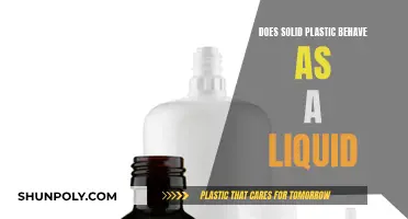 How Solid Plastics Flow Like Liquids
