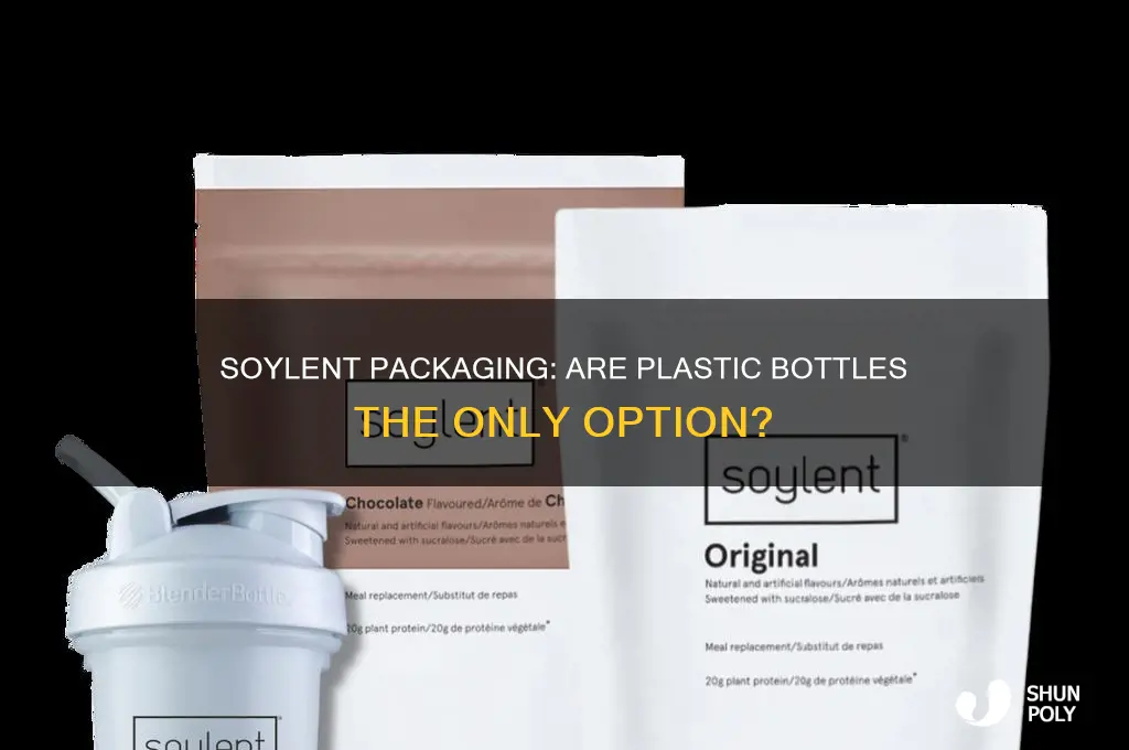 does soylent come in plastic bottles