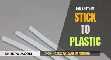 Spirit Gum and Plastic: A Sticky Situation
