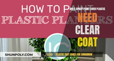 Clear Coat Over Spray Paint: Necessary Plastic Protection?