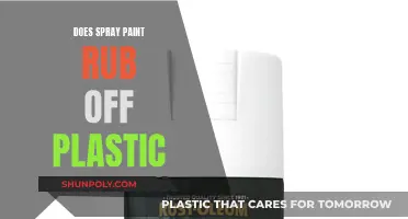 Spray Paint Adhesion on Plastic: Will It Rub Off?