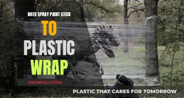 Spray Paint Adhesion on Plastic Wrap: A Comprehensive Guide