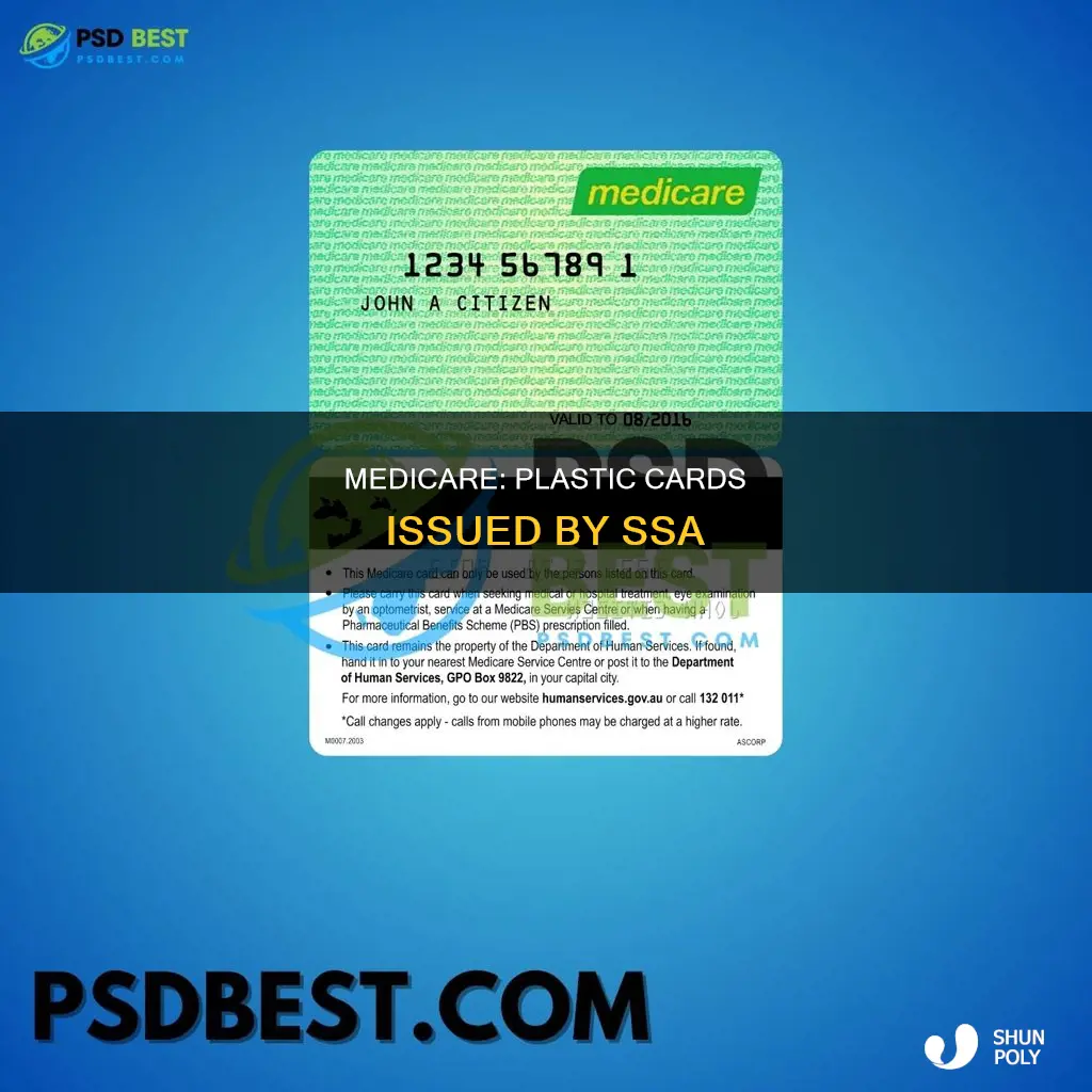 does ssa offer a plastic medicare care