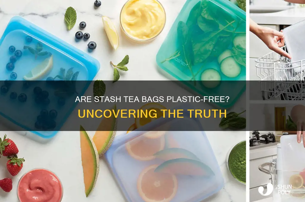 does stash tea bags have plastic