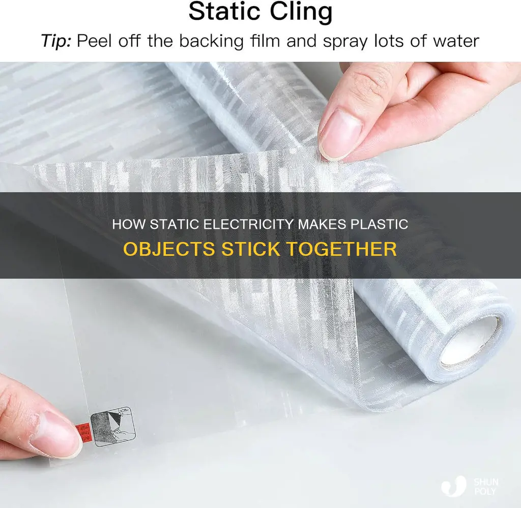 does static cling hold onto plastic