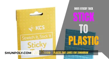 Sticky Tack: Does It Stick to Plastic?