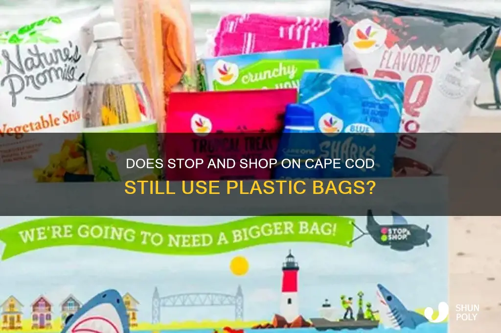 does stop and shop on cape use plastic bag