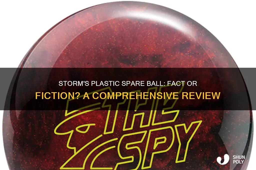 does storm make a plastic spare ball