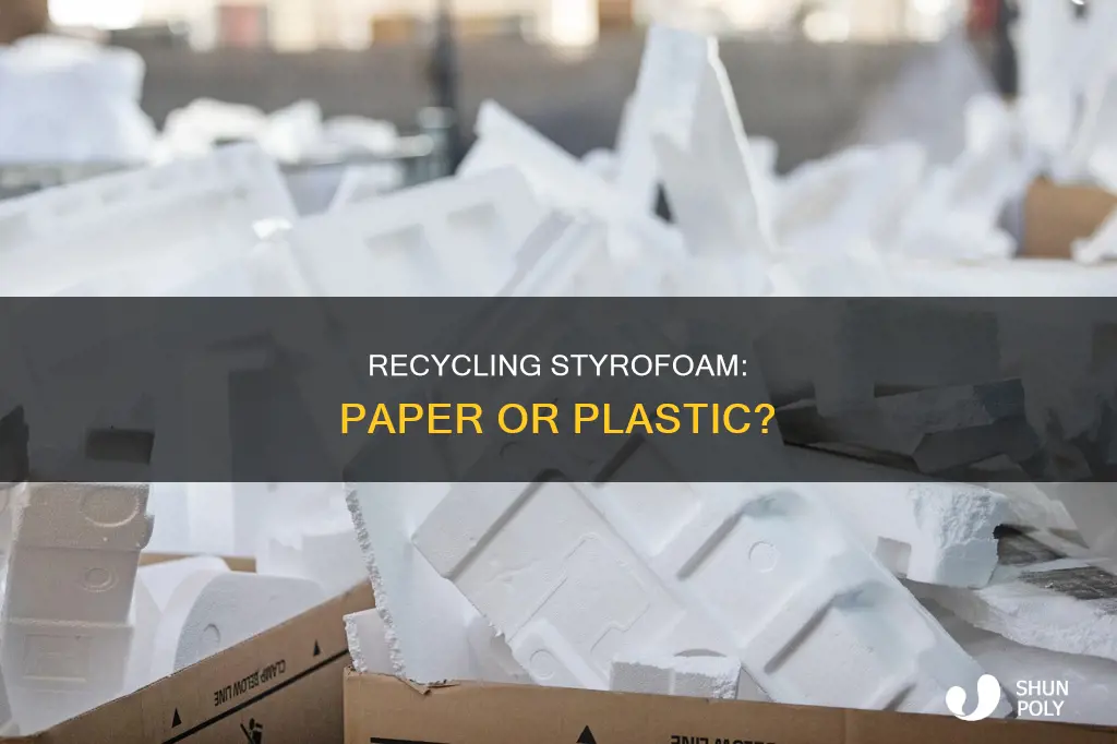 does styrofoam go with paper or plastic