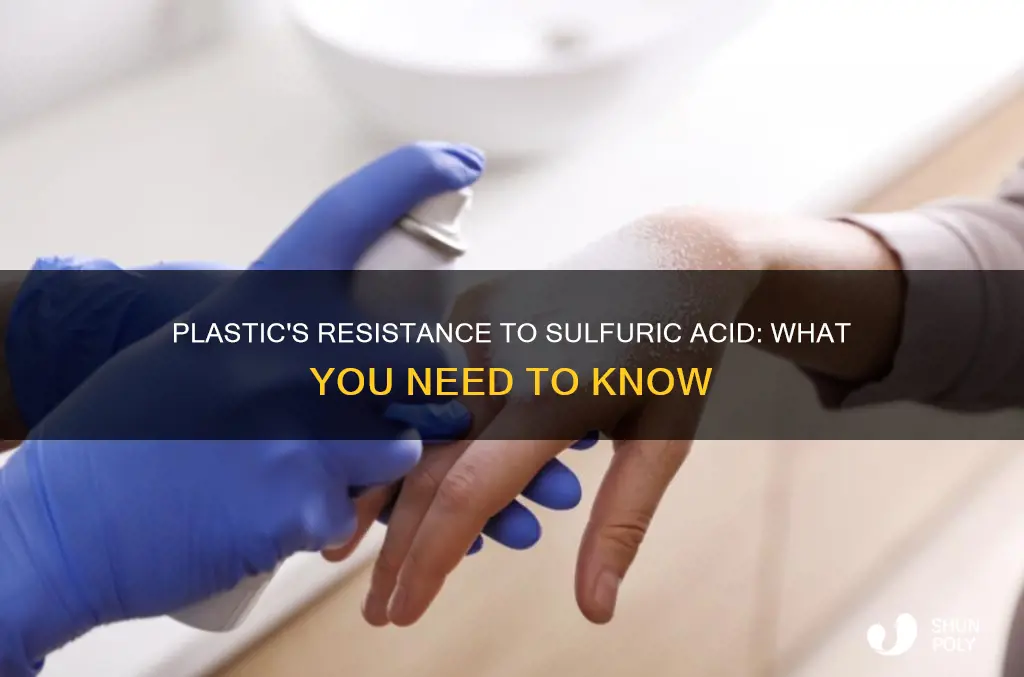 does sulfuric acid burn through plastic