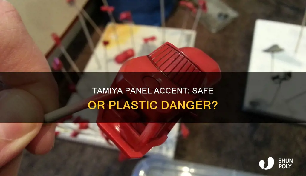 does tamiya panel accent hurt plastic