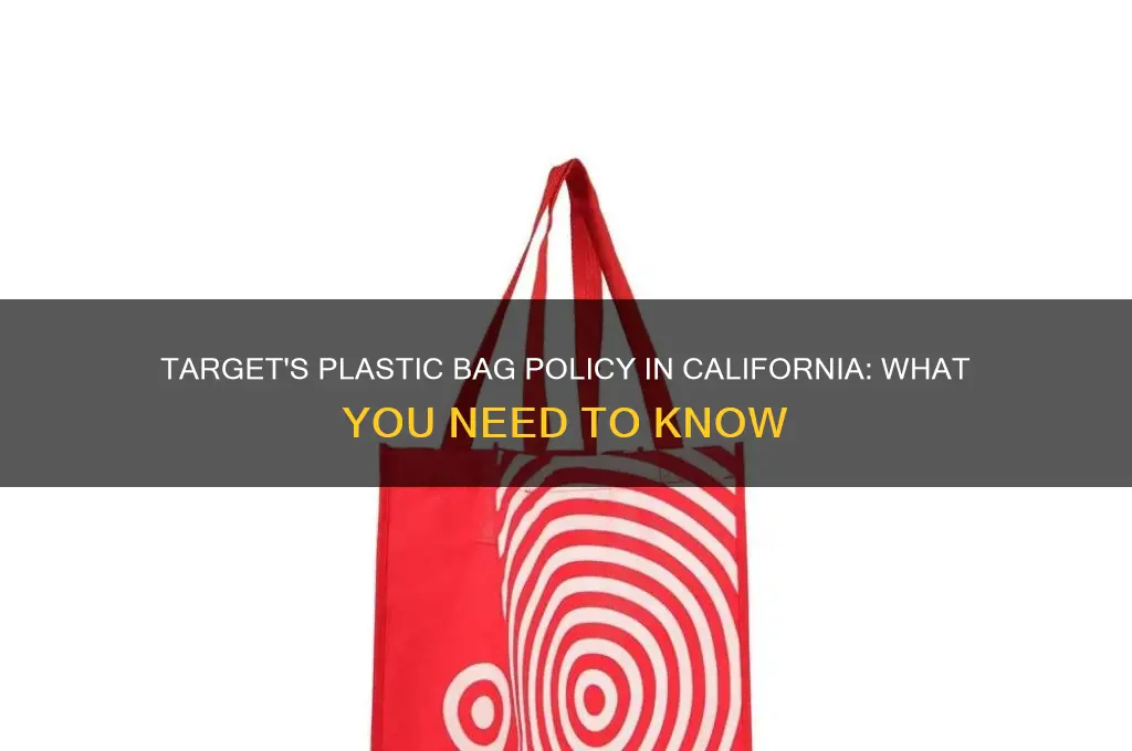 does target still issue plastic bags in ca